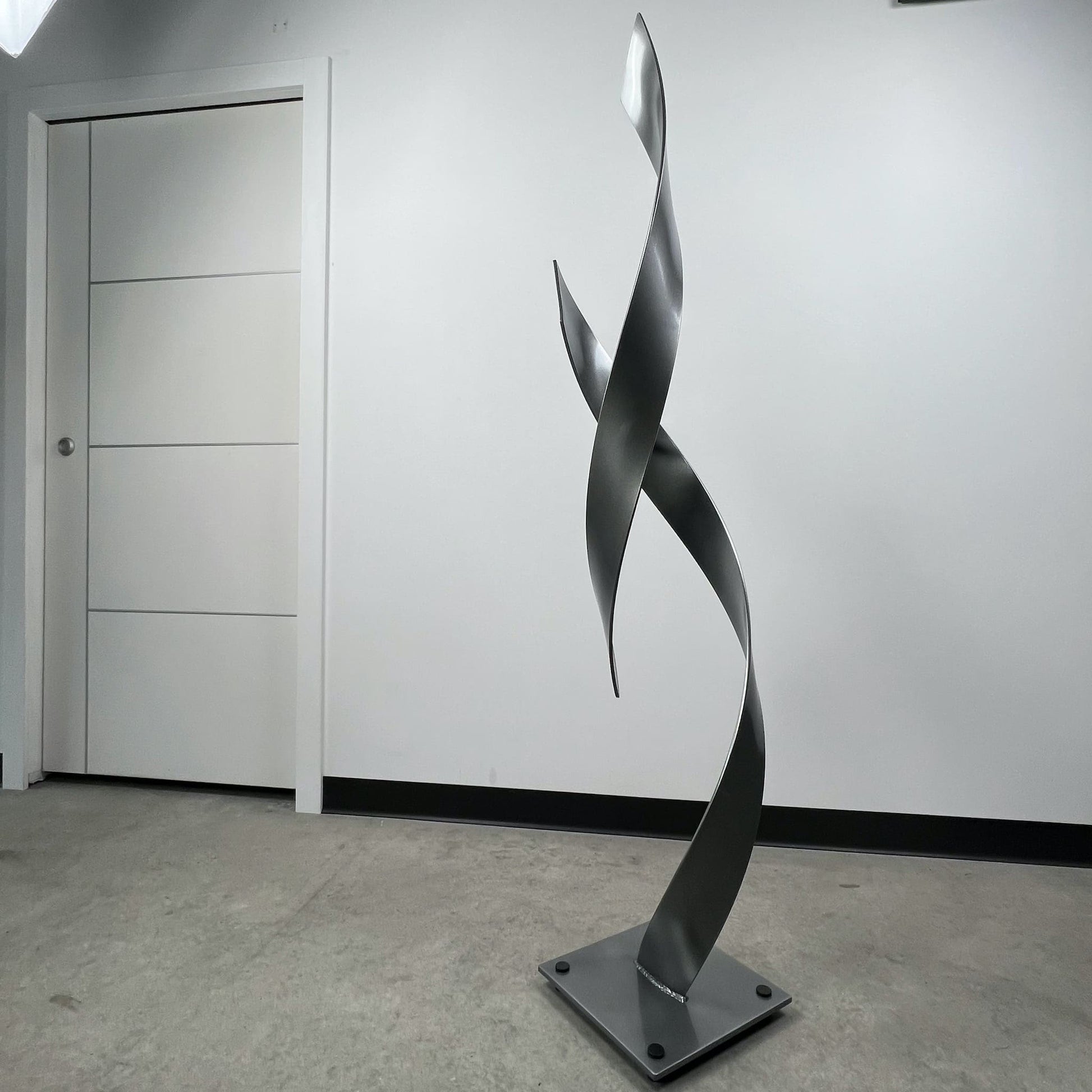 Contemporary metal sculpture series Tethered by Ottawa artist Timothy Gordon Johnson