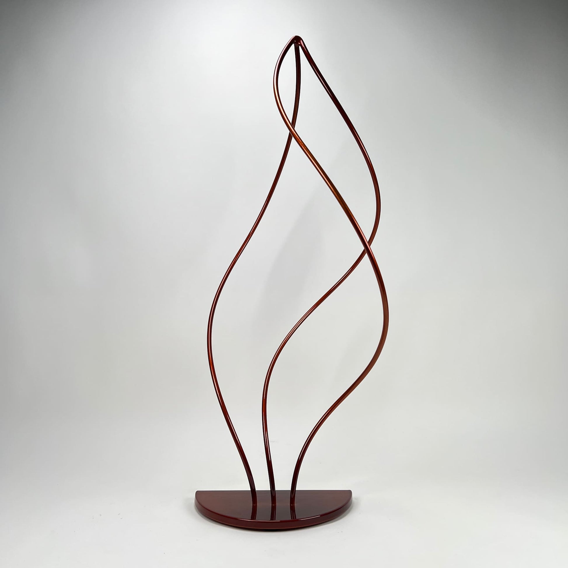 Contemporary metal sculpture Wired by Ottawa artist Timothy Gordon Johnson