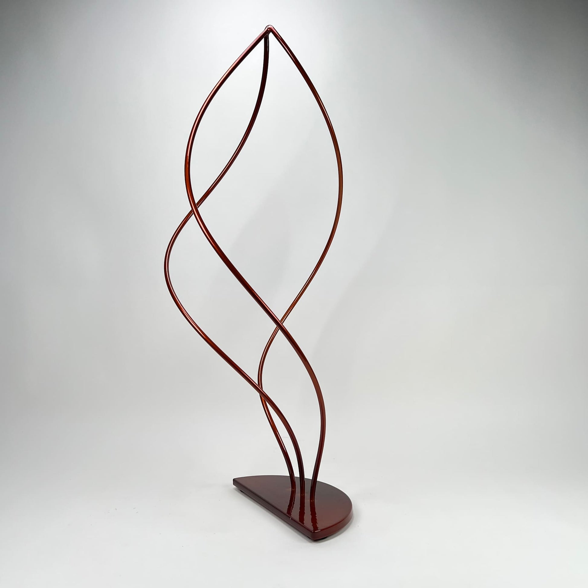 Contemporary metal sculpture Wired by Ottawa artist Timothy Gordon Johnson