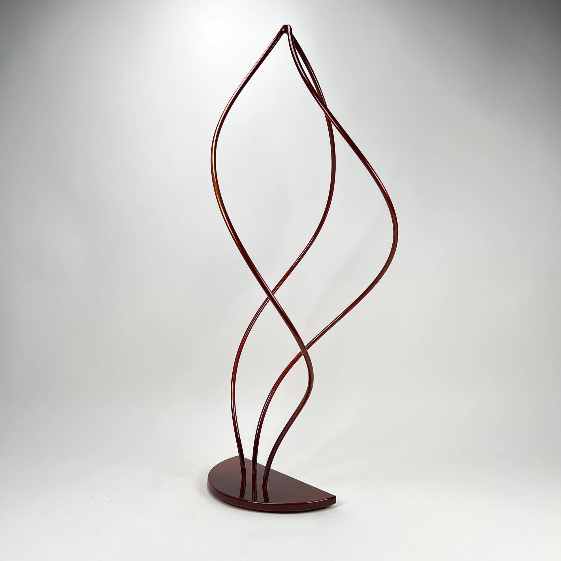 Contemporary metal sculpture Wired by Ottawa artist Timothy Gordon Johnson