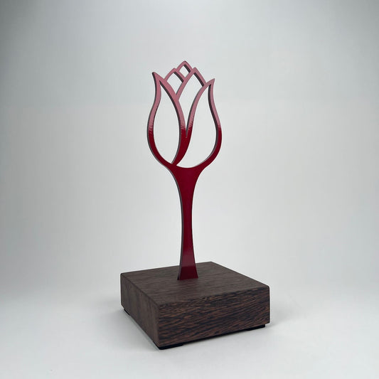 Gratitulip - Wenge Base, Red