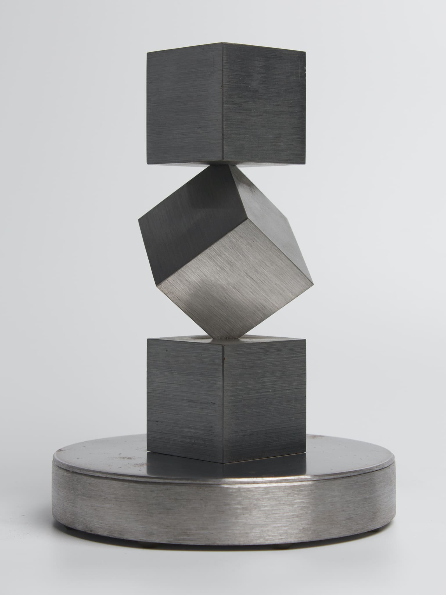 Cub3d - Contemporary metal sculpture by Ottawa artist Timothy Gordon Johnson