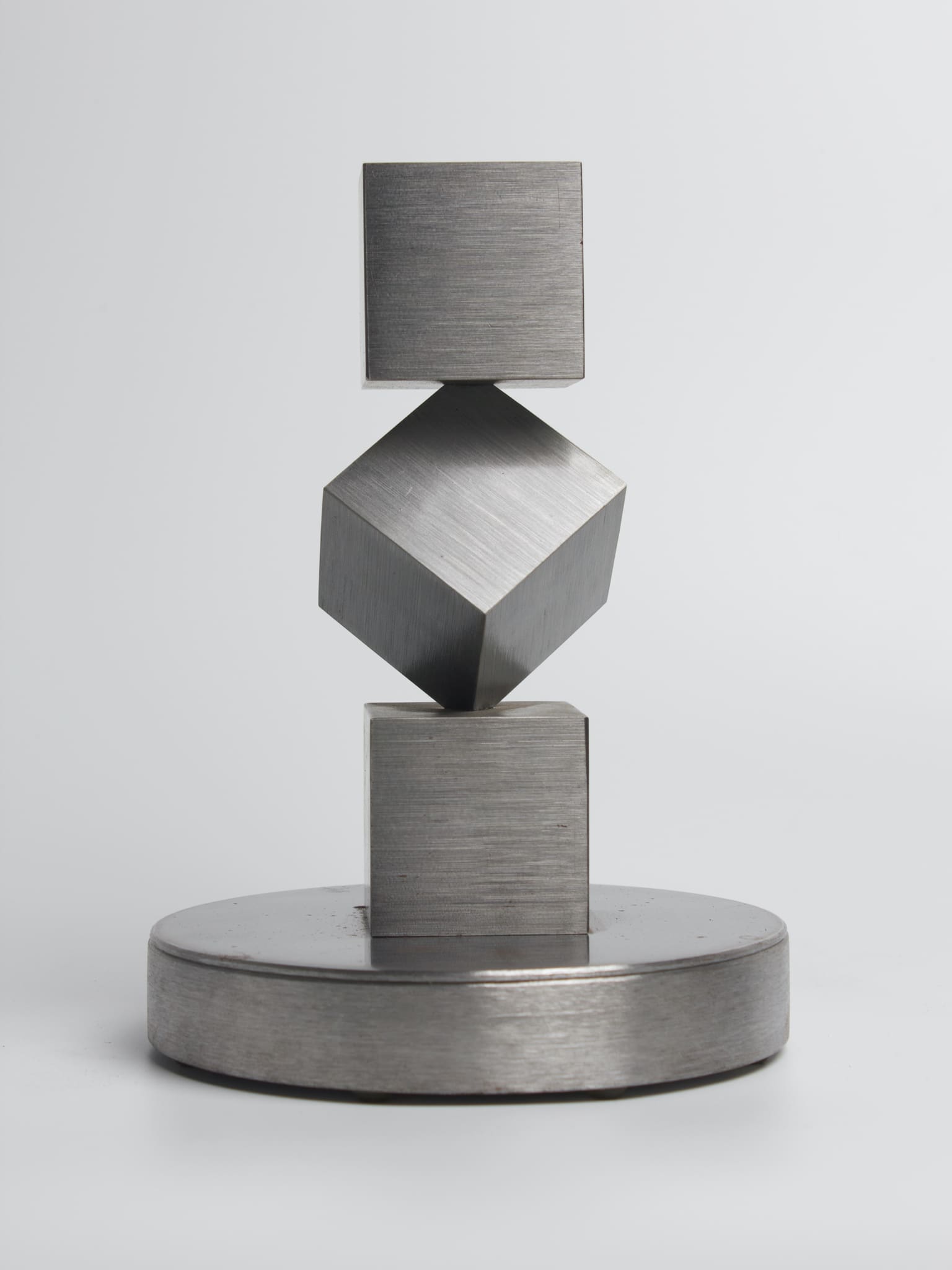 Cub3d - Contemporary metal sculpture by Ottawa artist Timothy Gordon Johnson